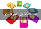Cầm sim số đẹp uy tín